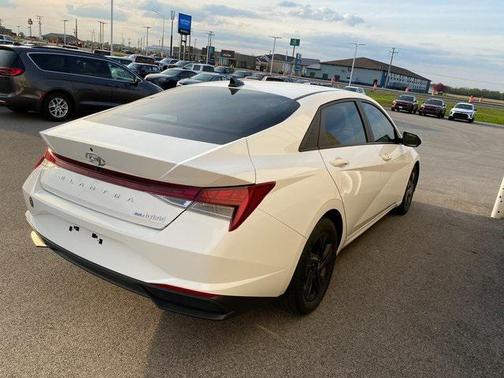 2021 Hyundai ELANTRA HEV Blue