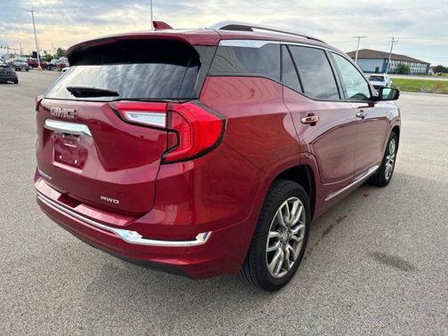Volcanic Red Tintcoat 2024 GMC Terrain Denali