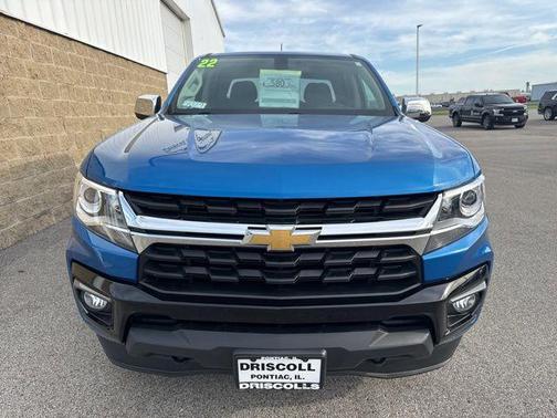 Bright Blue Metallic 2022 Chevrolet Colorado LT