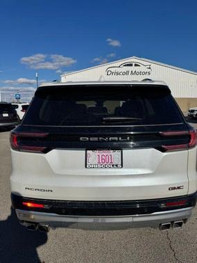 White Frost Tricoat 2024 GMC Acadia Denali