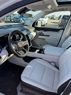 White Frost Tricoat 2024 GMC Acadia Denali