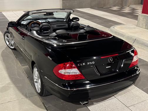 Black 2008 Mercedes-Benz CLK-Class CLK 350
