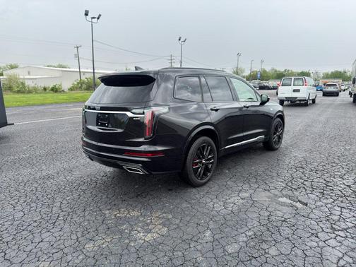 Stellar Black Metallic 2025 Cadillac XT6 Sport AWD