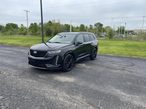 Stellar Black Metallic 2025 Cadillac XT6 Sport AWD