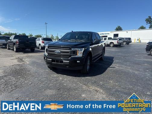 Shadow Black 2018 Ford F-150 XLT