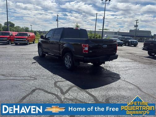 Shadow Black 2018 Ford F-150 XLT
