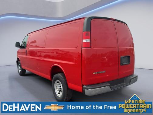 Red Hot 2026 Chevrolet Express 3500 3500 Extended Wheelbase, WT, RWD