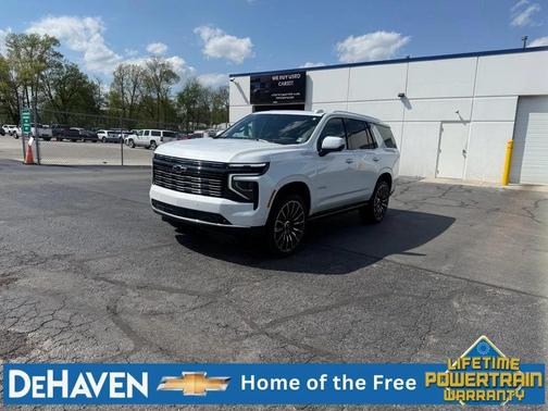 Iridescent Pearl Tricoat 2025 Chevrolet Tahoe 4WD High Country