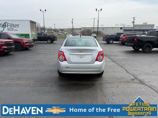 Silver Ice Metallic 2012 Chevrolet Sonic 2LT