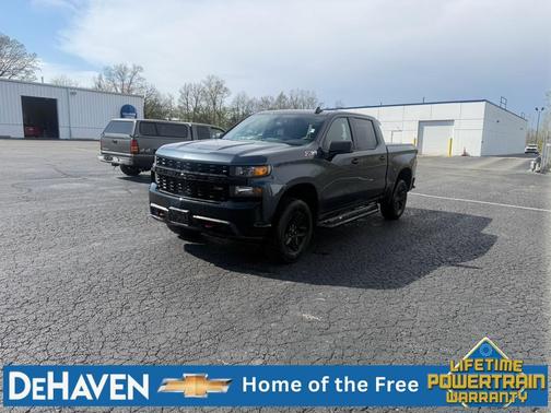Gray 2019 Chevrolet Silverado 1500 Custom Trail Boss