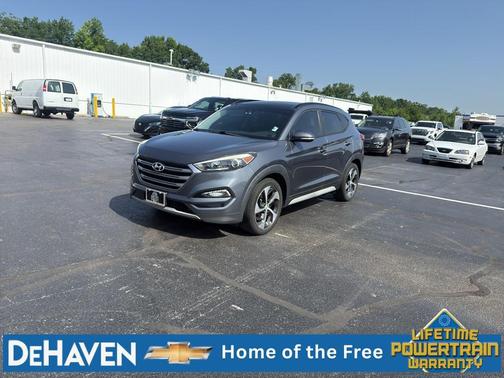 Gray 2017 Hyundai TUCSON Limited