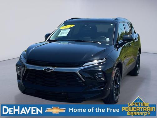 Black 2024 Chevrolet Blazer 2LT