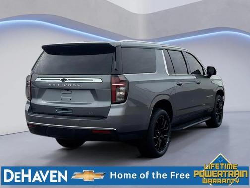 Satin Steel Metallic 2022 Chevrolet Suburban LT
