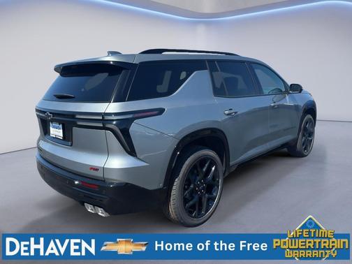 Sterling Gray Metallic 2026 Chevrolet Traverse RS