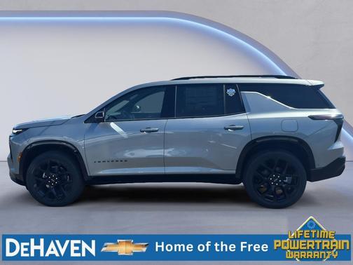 Sterling Gray Metallic 2026 Chevrolet Traverse RS