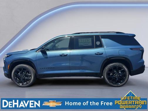 Lakeshore Blue Metallic 2026 Chevrolet Traverse RS