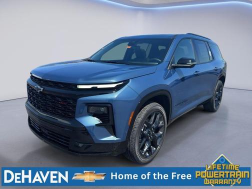 Lakeshore Blue Metallic 2026 Chevrolet Traverse RS