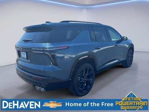 Lakeshore Blue Metallic 2026 Chevrolet Traverse RS