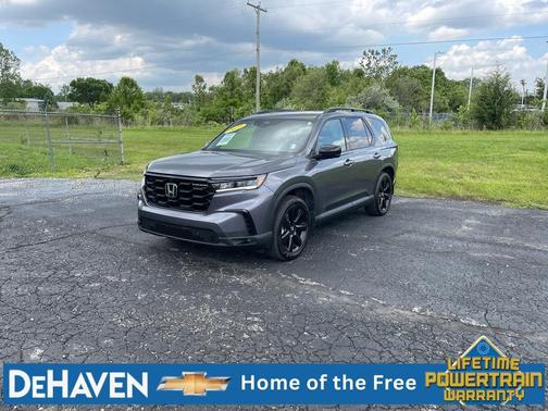 Gray 2025 Honda Pilot Black Edition