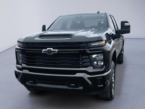 Black 2024 Chevrolet Silverado 2500 Custom Truck