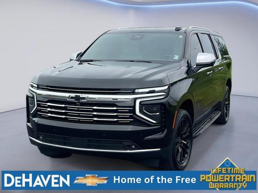 Black 2025 Chevrolet Suburban Premier