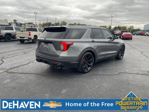 Carbonized Gray Metallic 2021 Ford Explorer ST