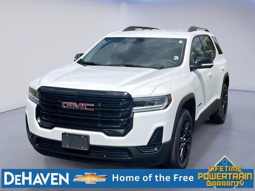 Summit White 2023 GMC Acadia FWD SLE