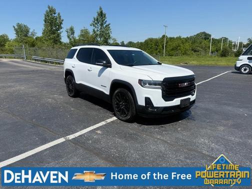 Summit White 2023 GMC Acadia FWD SLE
