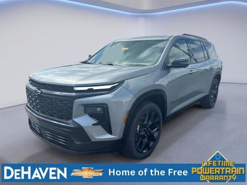 Sterling Gray Metallic 2026 Chevrolet Traverse RS