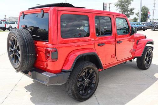 Firecracker Red Clearcoat 2025 Jeep Wrangler 4xe Sahara
