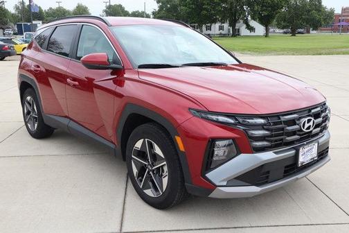 Red 2025 Hyundai TUCSON SEL