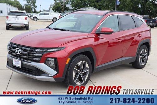 Red 2025 Hyundai TUCSON SEL