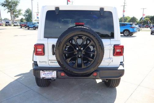 Bright White Clearcoat 2025 Jeep Wrangler 4xe Sahara