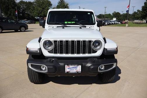 Bright White Clearcoat 2025 Jeep Wrangler 4xe Sahara