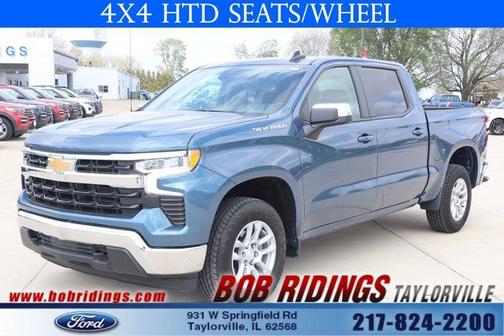 Lakeshore Blue Metallic 2024 Chevrolet Silverado 1500 LT