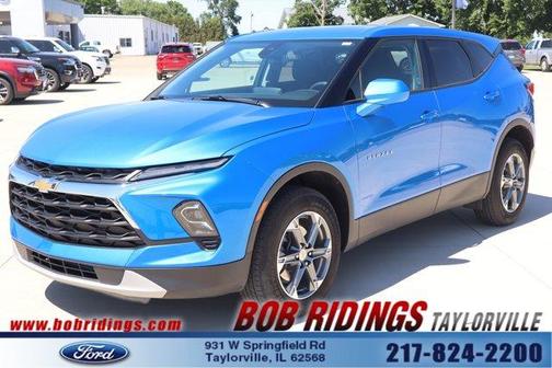 Rip Tide Blue 2024 Chevrolet Blazer LT