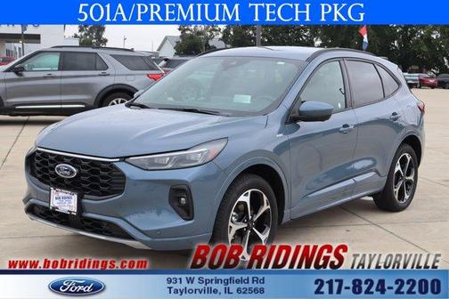 Blue 2025 Ford Escape ST-Line Elite