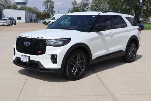 White 2025 Ford Explorer ST