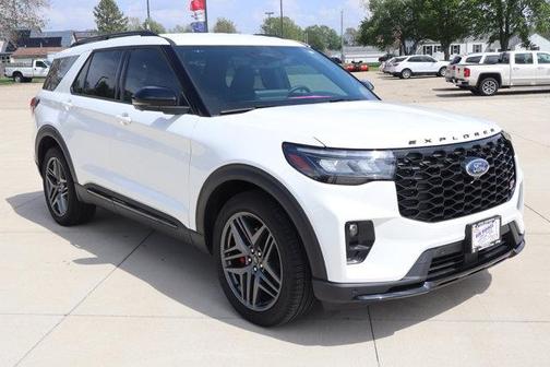 White 2025 Ford Explorer ST