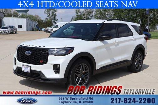 White 2025 Ford Explorer ST