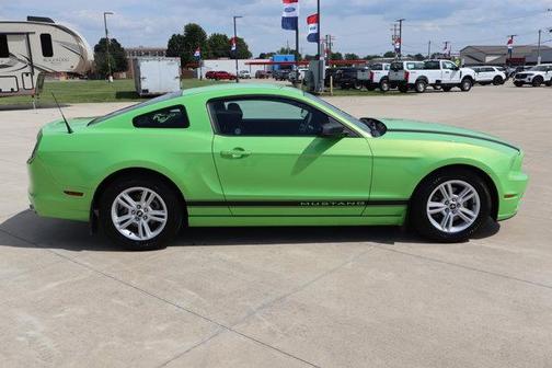 Green 2013 Ford Mustang BASE