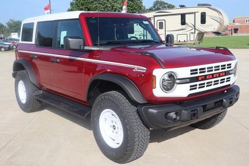 Ruby Red Metallic Tinted Clearcoat 2026 Ford Bronco Heritage Edition