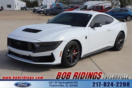 White 2025 Ford Mustang Dark Horse