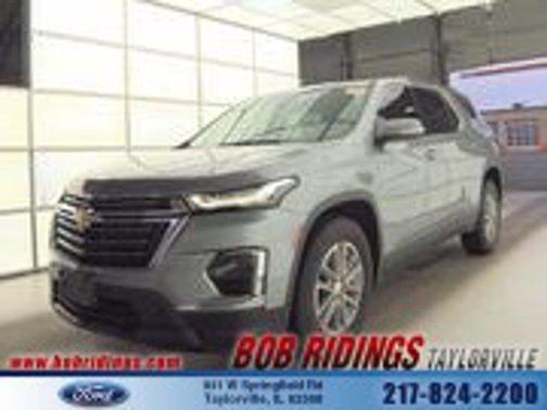 Sterling Gray Metallic 2023 Chevrolet Traverse LT Leather