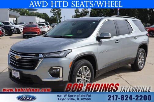 Sterling Gray Metallic 2023 Chevrolet Traverse LT Leather
