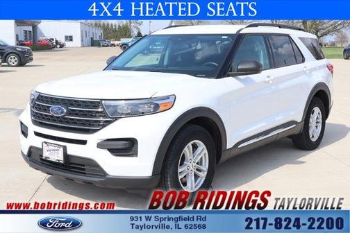 White 2024 Ford Explorer XLT