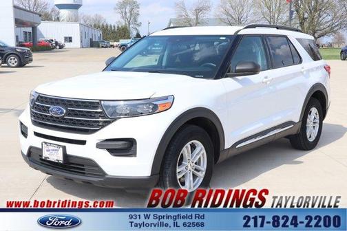 White 2024 Ford Explorer XLT