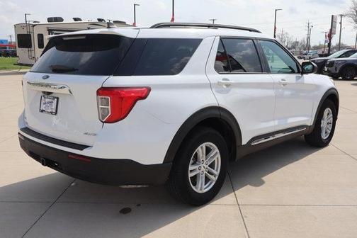 White 2024 Ford Explorer XLT