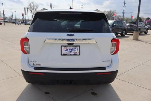 White 2024 Ford Explorer XLT