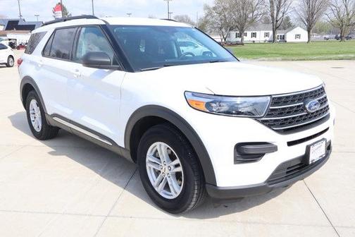 White 2024 Ford Explorer XLT